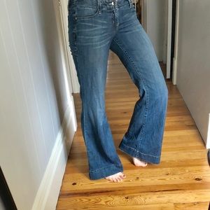 Long! Level 99 Comfortable Wide Leg Jeans!